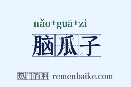 脑瓜子是什么意思的图片